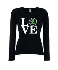 Дамска тениска Skoda LOVE