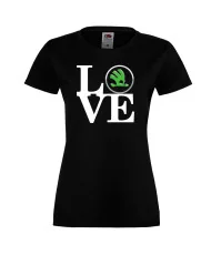 Дамска тениска Skoda LOVE
