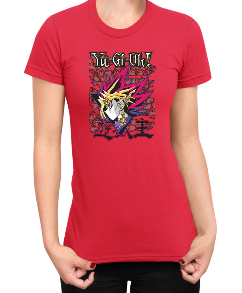 Дамска Тениска Japan Manga Anime Comics Yu Gi Oh 11 Дамска Тениска Japan Manga Anime Comics Yu Gi Oh 11