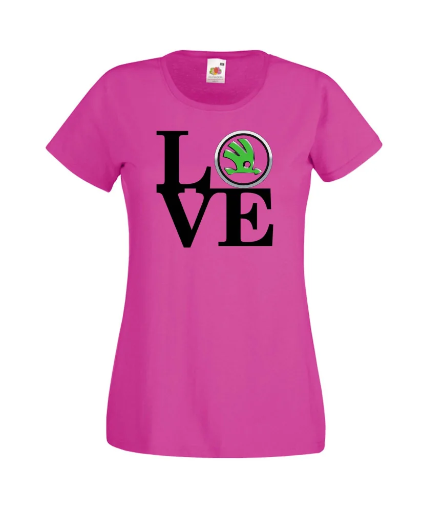 Дамска тениска Skoda LOVE Дамска тениска Skoda LOVE