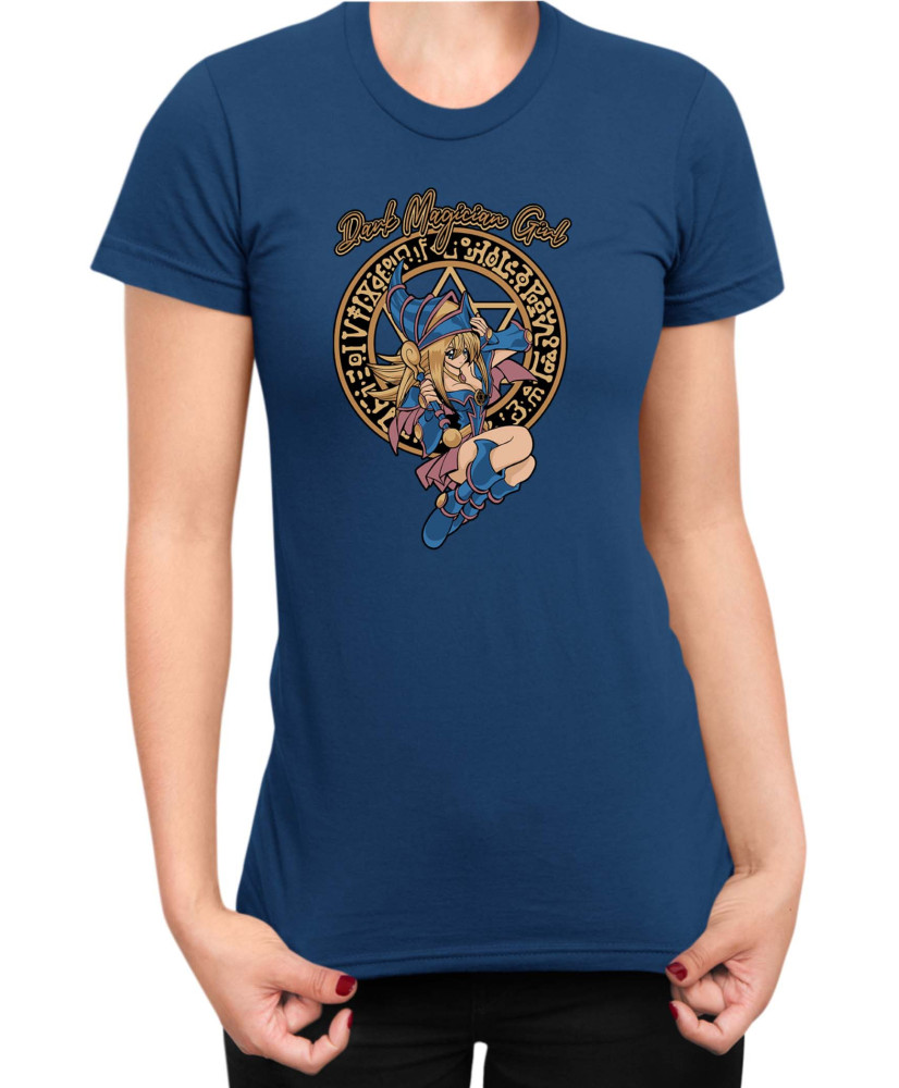Дамска Тениска Japan Manga Anime Comics Yu Gi Oh Dark Magician Girl Дамска Тениска Japan Manga Anime Comics Yu Gi Oh Dark Magician Girl