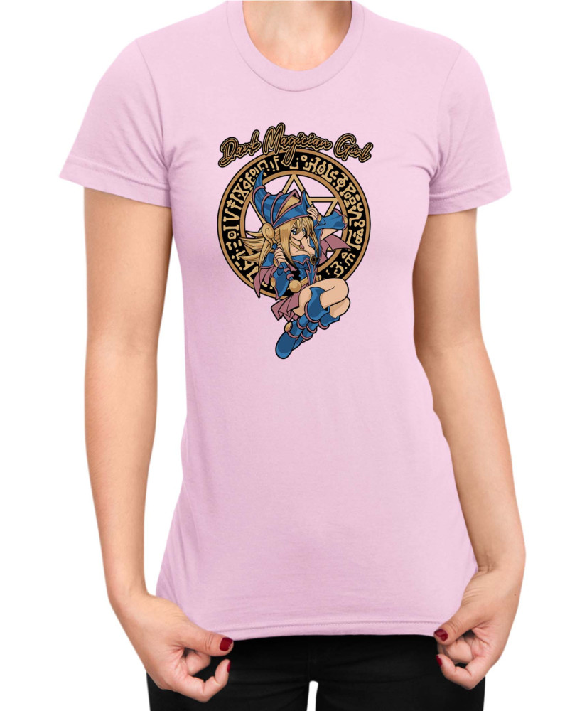 Дамска Тениска Japan Manga Anime Comics Yu Gi Oh Dark Magician Girl Дамска Тениска Japan Manga Anime Comics Yu Gi Oh Dark Magician Girl