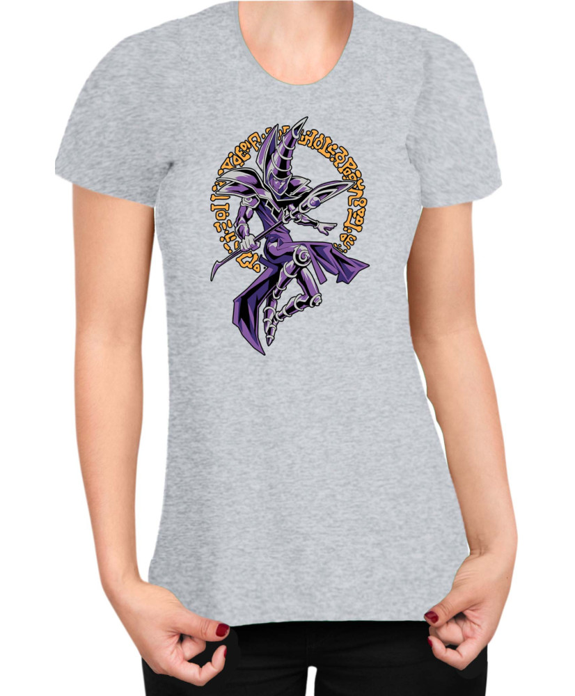 Дамска Тениска Japan Manga Anime Comics Yu Gi Oh Dark Magician Дамска Тениска Japan Manga Anime Comics Yu Gi Oh Dark Magician