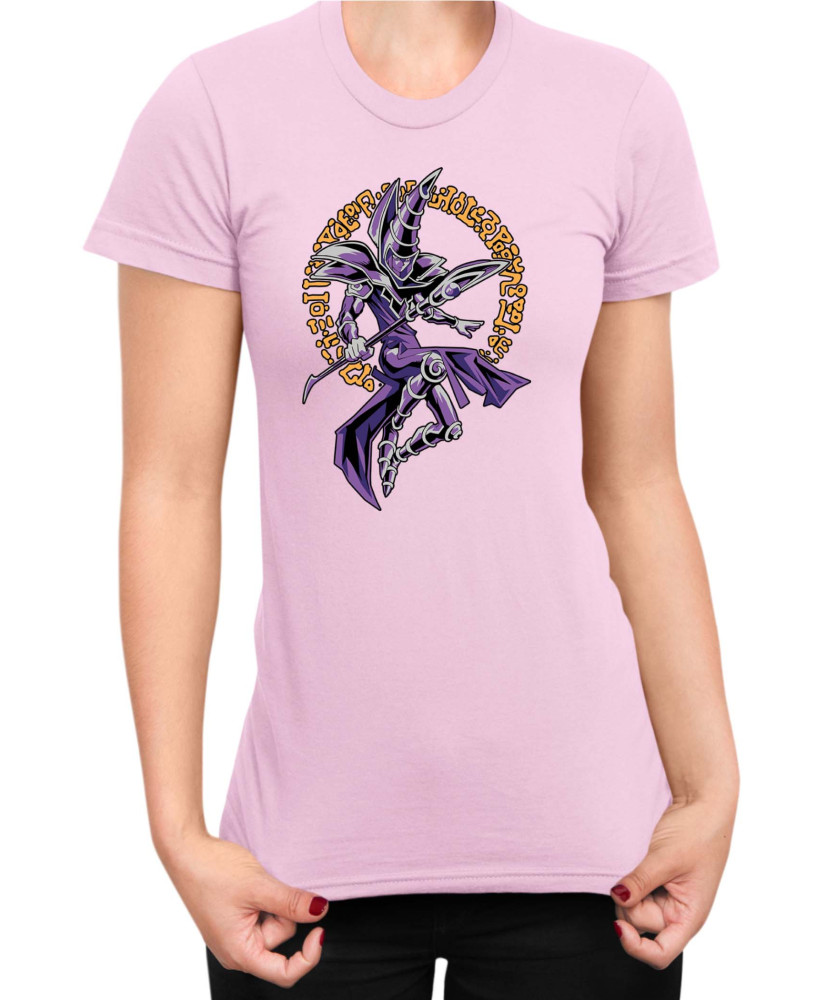 Дамска Тениска Japan Manga Anime Comics Yu Gi Oh Dark Magician Дамска Тениска Japan Manga Anime Comics Yu Gi Oh Dark Magician