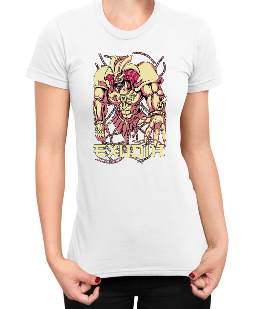 Дамска Тениска Japan Manga Anime Comics Yu Gi Oh Exodia Дамска Тениска Japan Manga Anime Comics Yu Gi Oh Exodia
