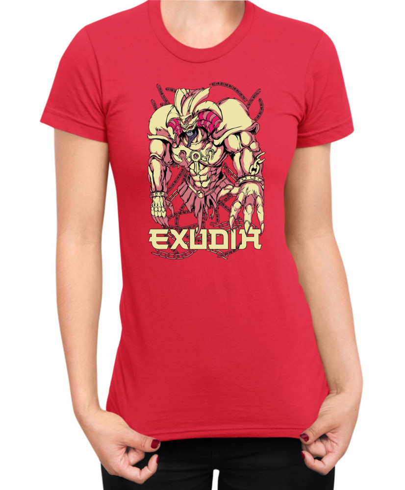Дамска Тениска Japan Manga Anime Comics Yu Gi Oh Exodia Дамска Тениска Japan Manga Anime Comics Yu Gi Oh Exodia