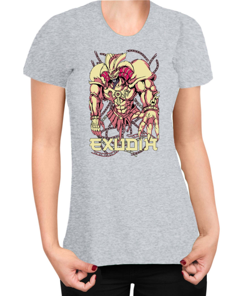 Дамска Тениска Japan Manga Anime Comics Yu Gi Oh Exodia Дамска Тениска Japan Manga Anime Comics Yu Gi Oh Exodia