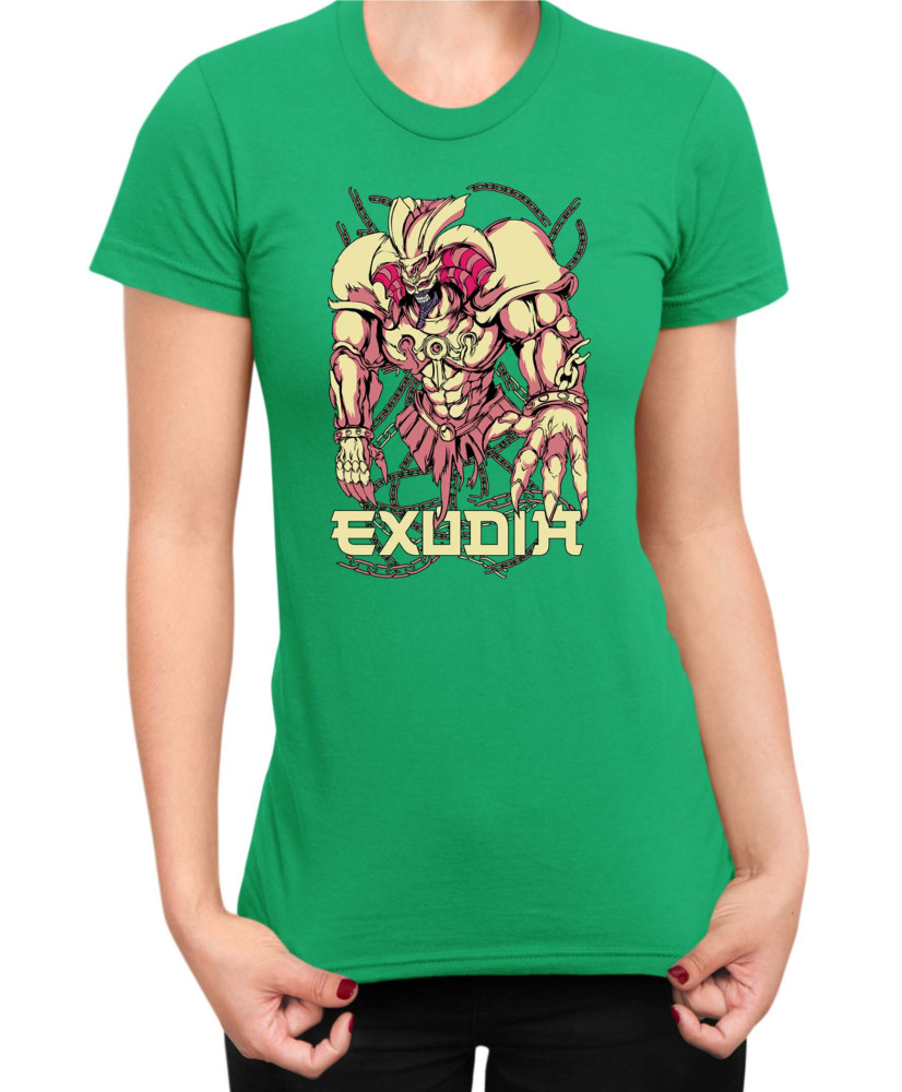 Дамска Тениска Japan Manga Anime Comics Yu Gi Oh Exodia Дамска Тениска Japan Manga Anime Comics Yu Gi Oh Exodia