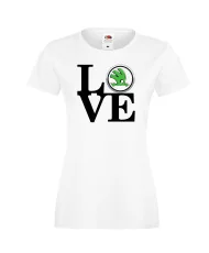Дамска тениска Skoda LOVE