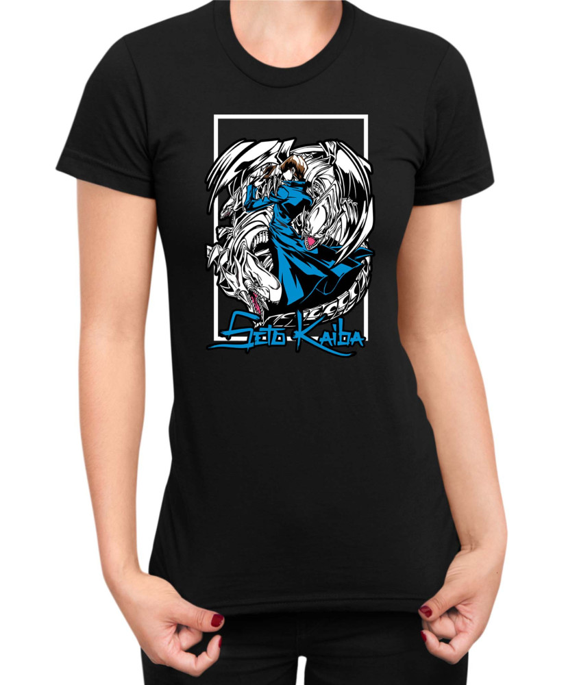 Дамска Тениска Japan Manga Anime Comics Yu Gi Oh Seto Kaiba Дамска Тениска Japan Manga Anime Comics Yu Gi Oh Seto Kaiba