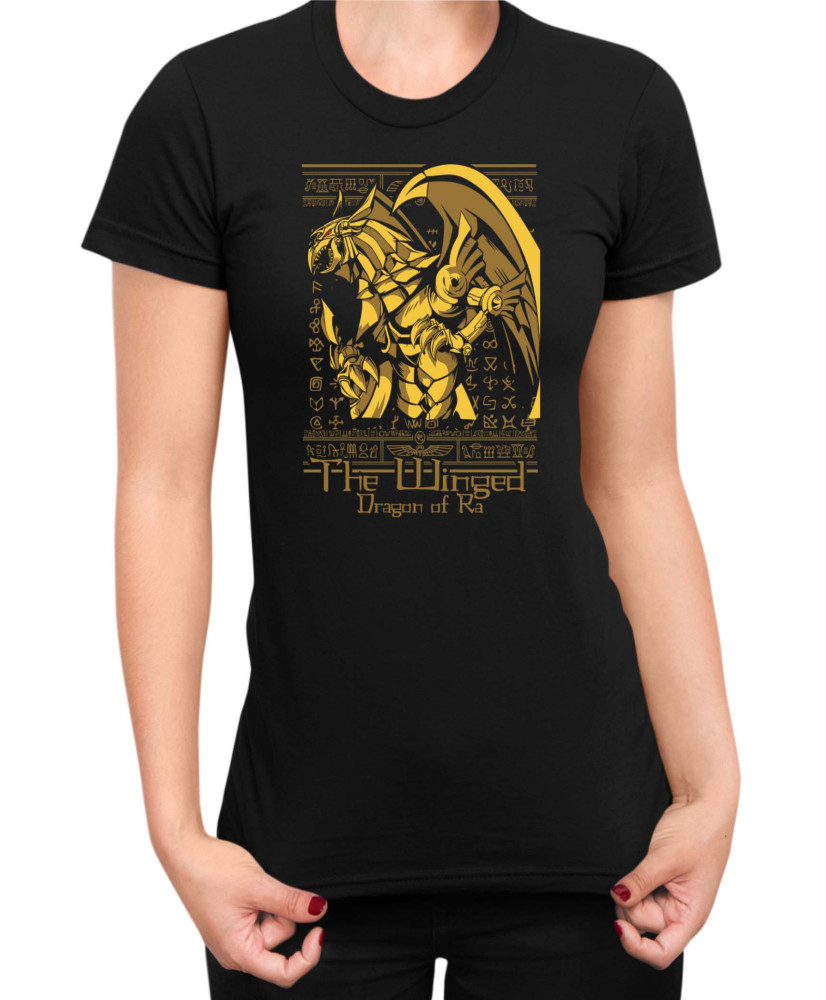 Дамска Тениска Japan Manga Anime Comics Yu Gi Oh Winged Dragon Of Ra Дамска Тениска Japan Manga Anime Comics Yu Gi Oh Winged Dragon Of Ra