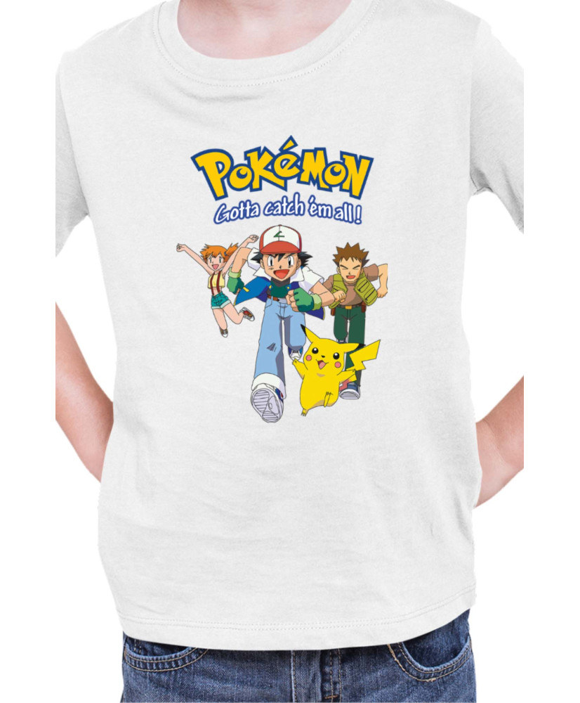 Детска Тениска Japan Manga Anime Comics Pokemon 01
