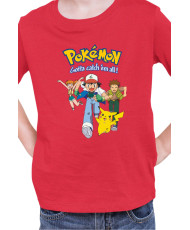 Детска Тениска Japan Manga Anime Comics Pokemon 01