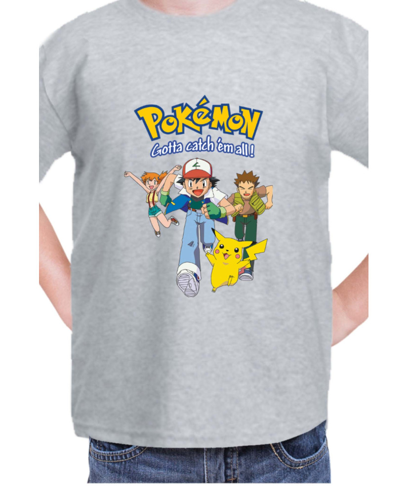 Детска Тениска Japan Manga Anime Comics Pokemon 01