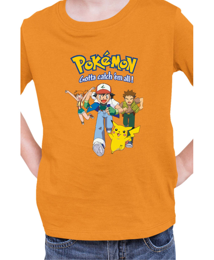 Детска Тениска Japan Manga Anime Comics Pokemon 01