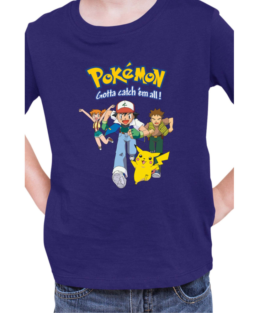 Детска Тениска Japan Manga Anime Comics Pokemon 01 Детска Тениска Japan Manga Anime Comics Pokemon 01