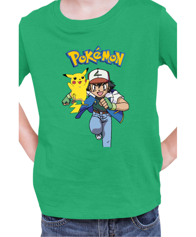 Детска Тениска Japan Manga Anime Comics Pokemon 02