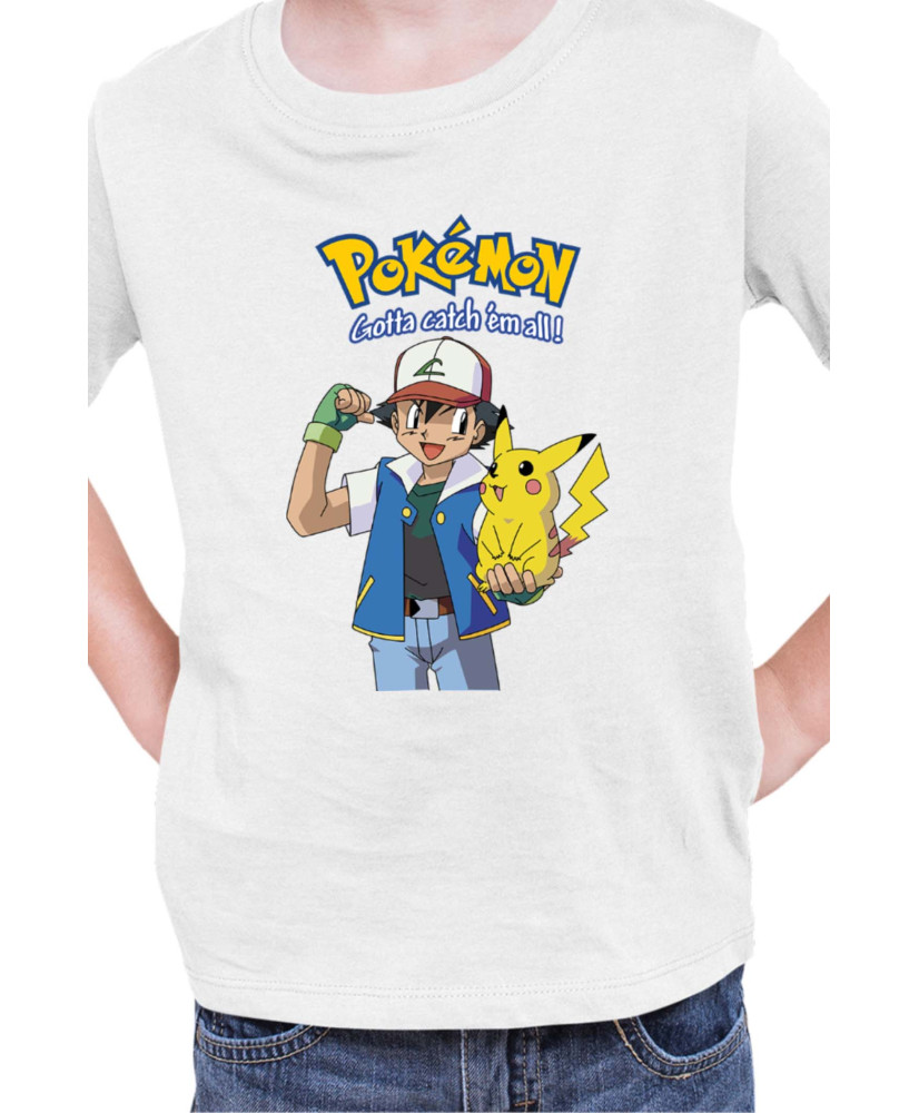 Детска Тениска Japan Manga Anime Comics Pokemon 03