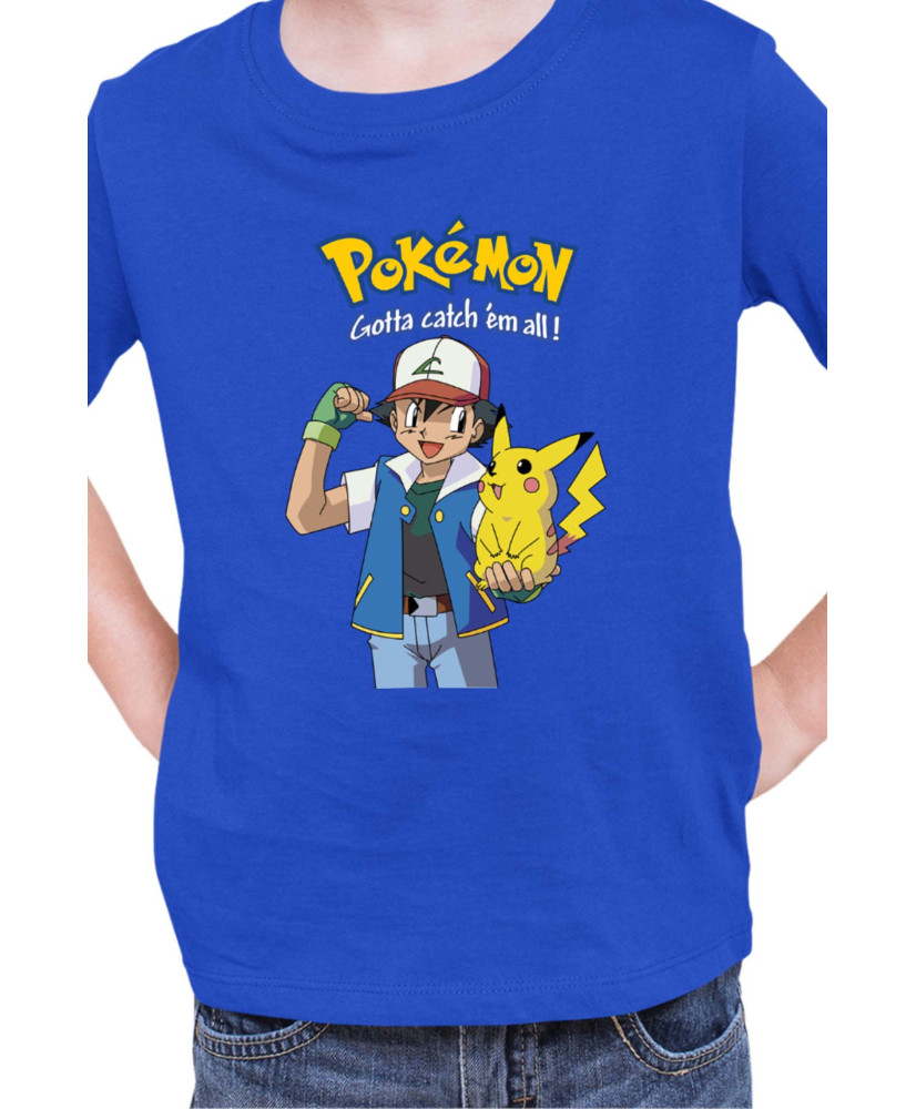 Детска Тениска Japan Manga Anime Comics Pokemon 03