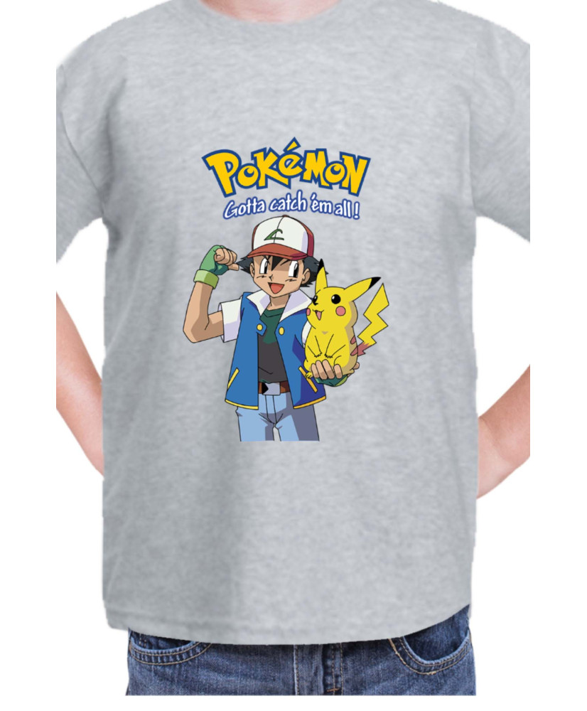 Детска Тениска Japan Manga Anime Comics Pokemon 03