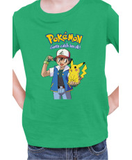 Детска Тениска Japan Manga Anime Comics Pokemon 03