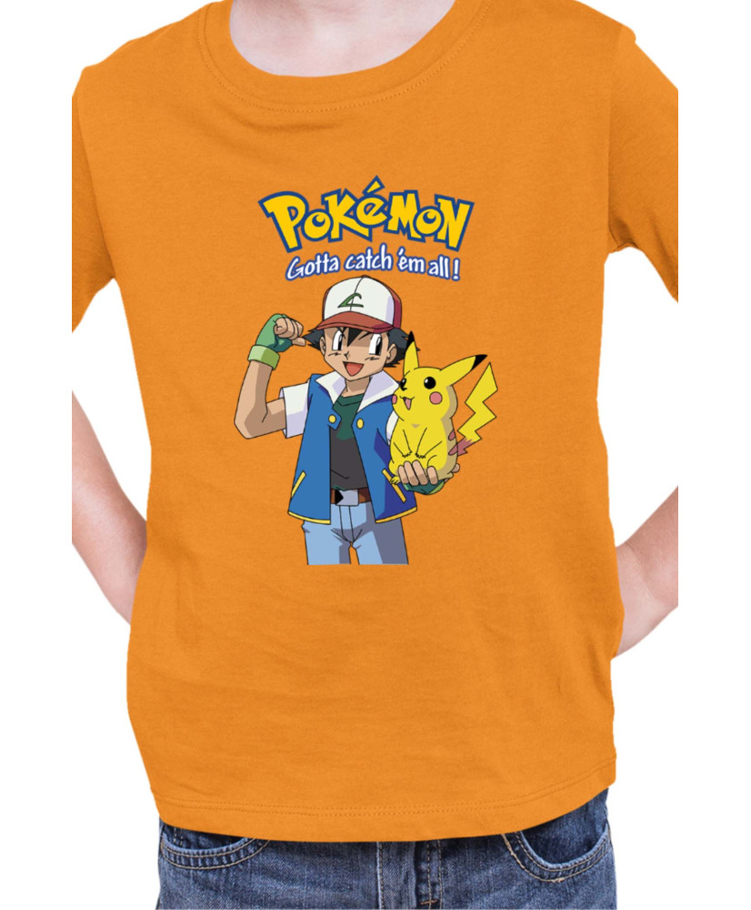 Детска Тениска Japan Manga Anime Comics Pokemon 03