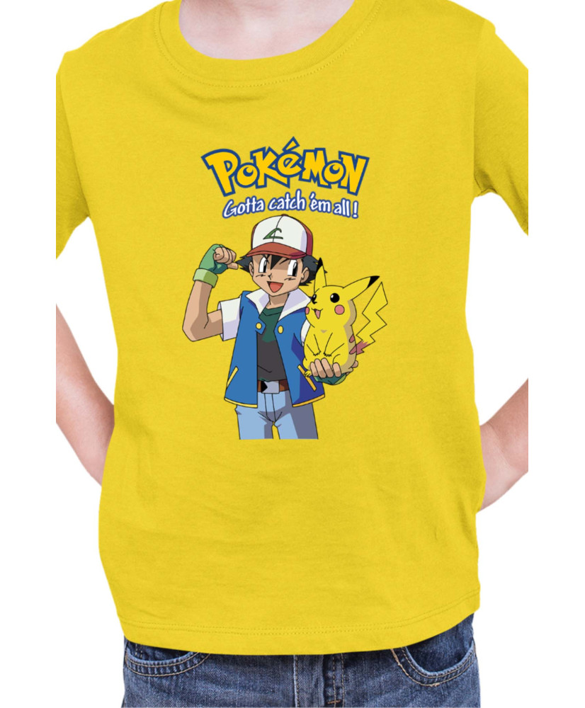 Детска Тениска Japan Manga Anime Comics Pokemon 03