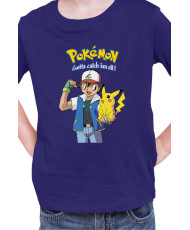 Детска Тениска Japan Manga Anime Comics Pokemon 03