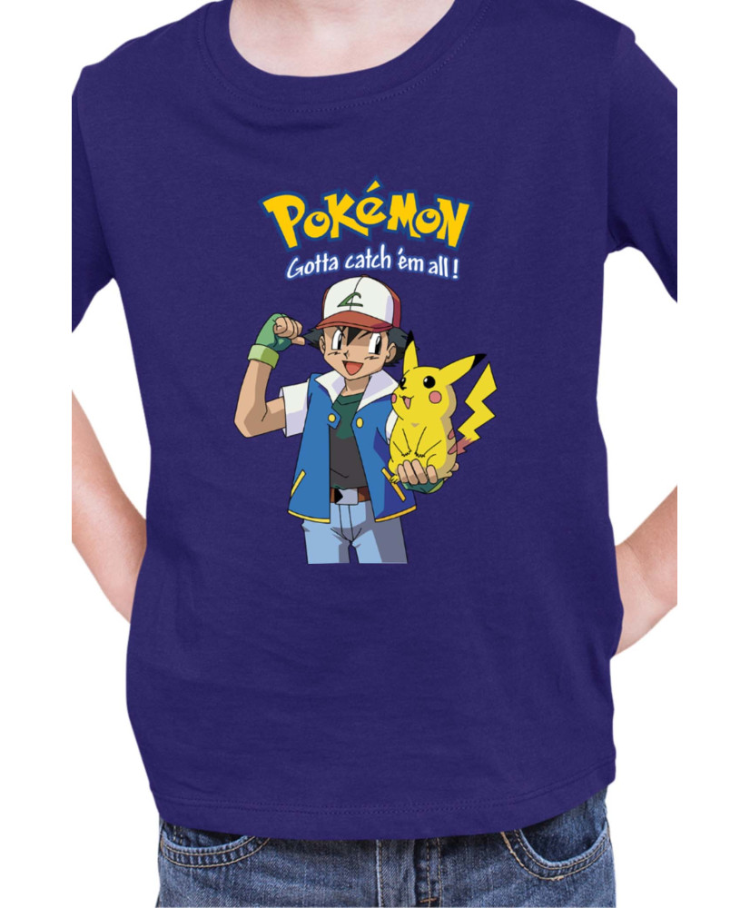 Детска Тениска Japan Manga Anime Comics Pokemon 03