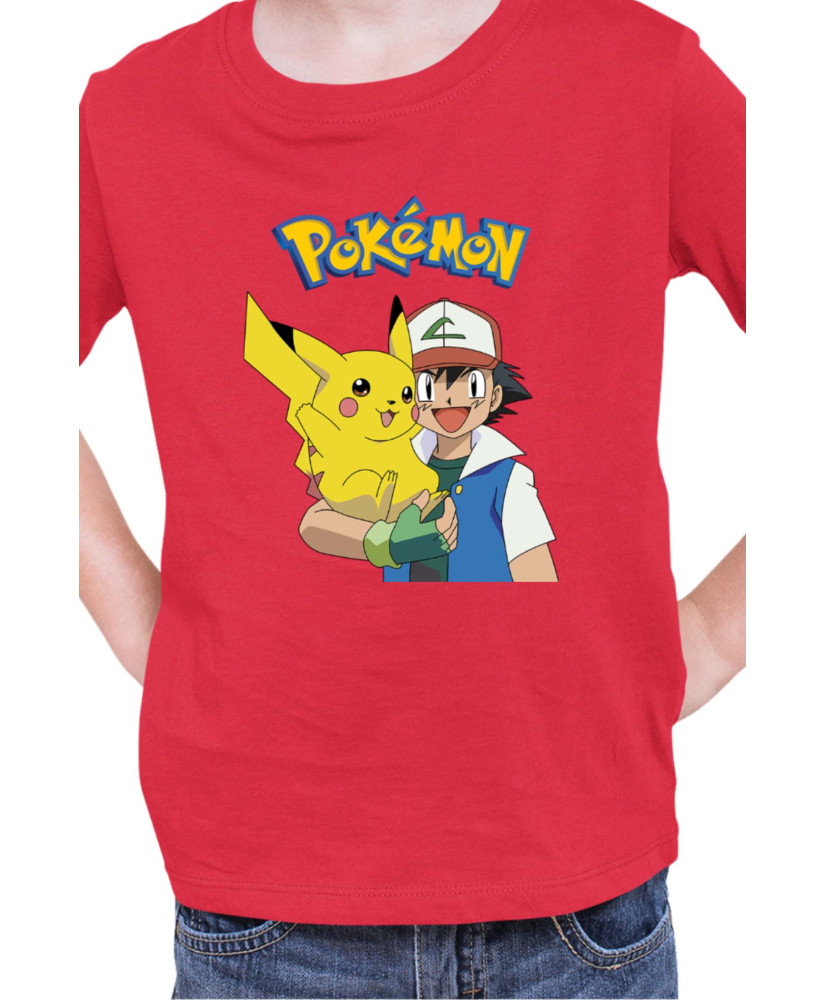 Детска Тениска Japan Manga Anime Comics Pokemon 04