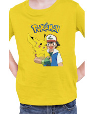 Детска Тениска Japan Manga Anime Comics Pokemon 04