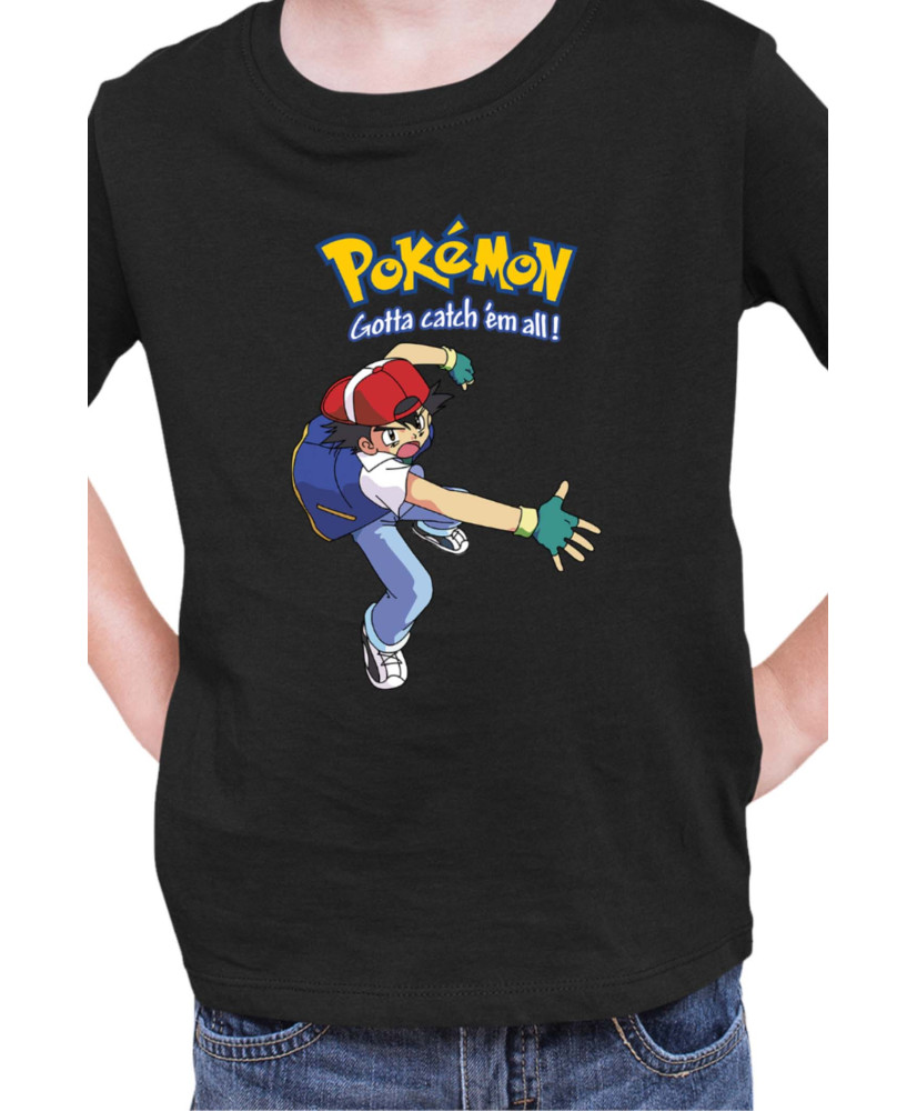 Детска Тениска Japan Manga Anime Comics Pokemon 05