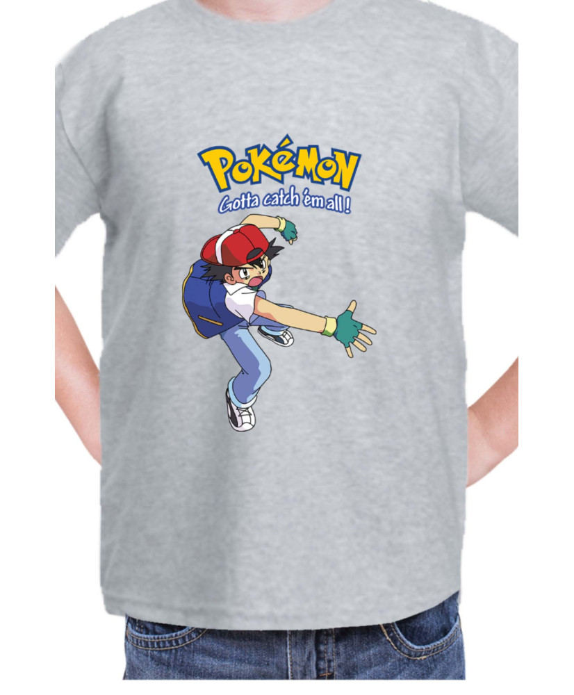 Детска Тениска Japan Manga Anime Comics Pokemon 05