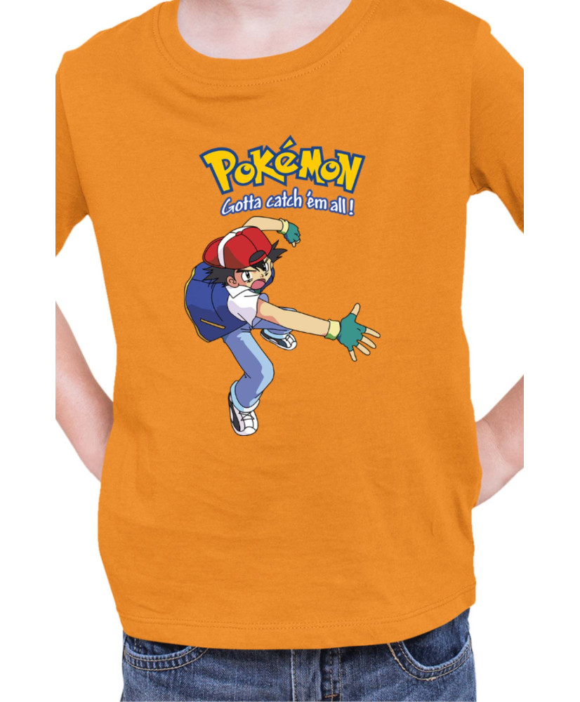 Детска Тениска Japan Manga Anime Comics Pokemon 05