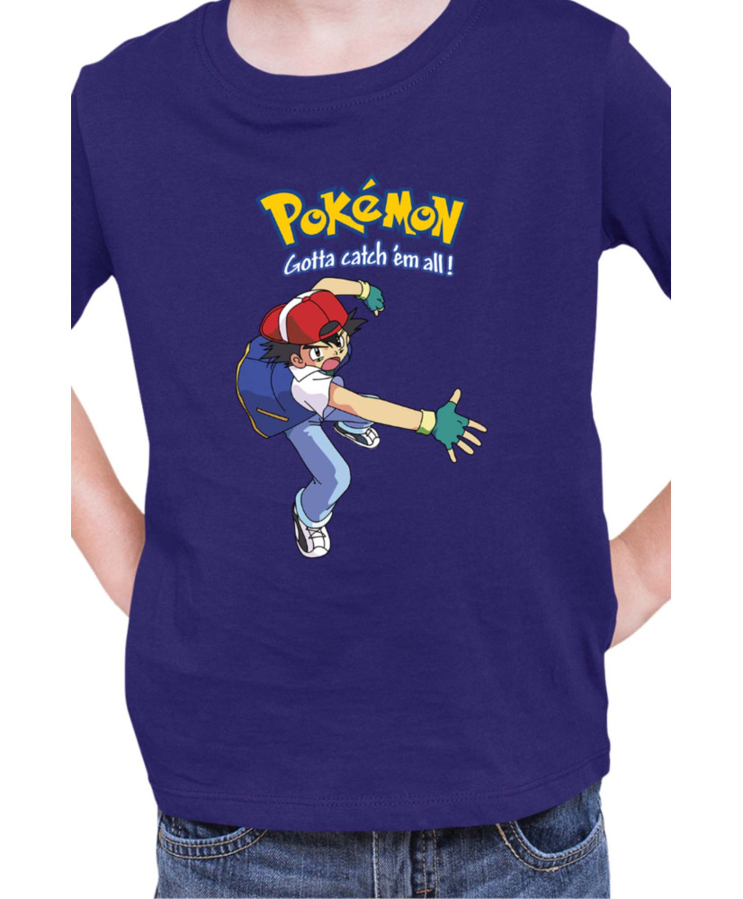 Детска Тениска Japan Manga Anime Comics Pokemon 05
