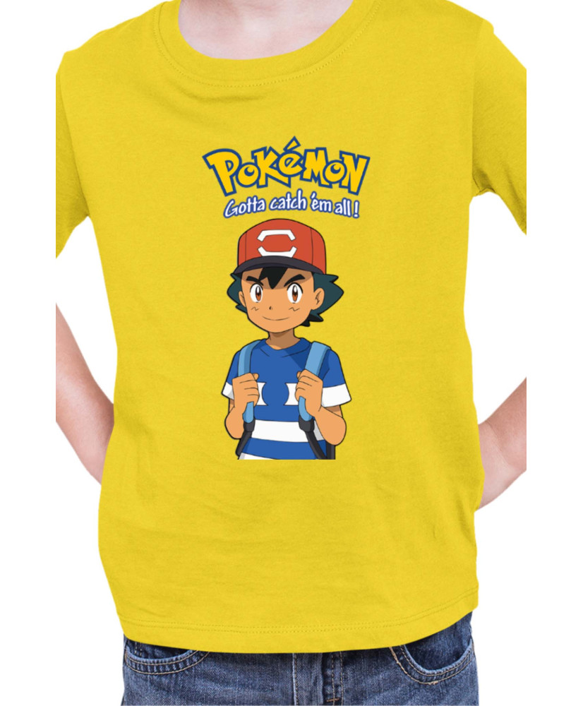 Детска Тениска Japan Manga Anime Comics Pokemon 07