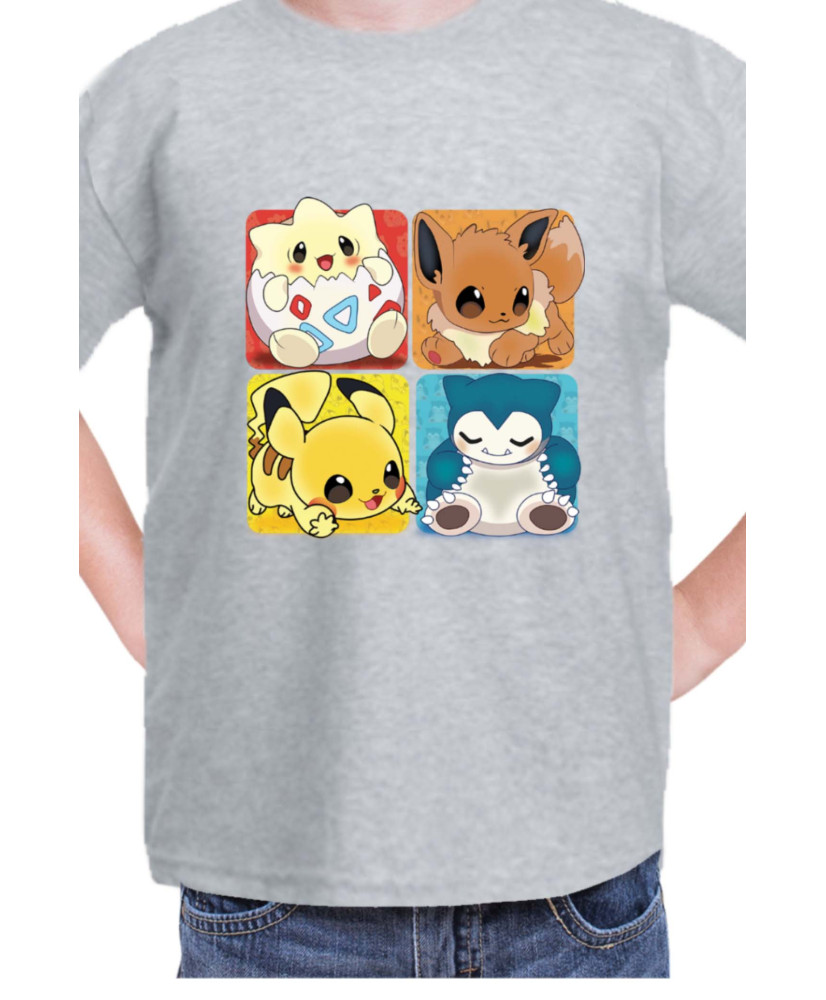 Детска Тениска Japan Manga Anime Comics Pokemon 08