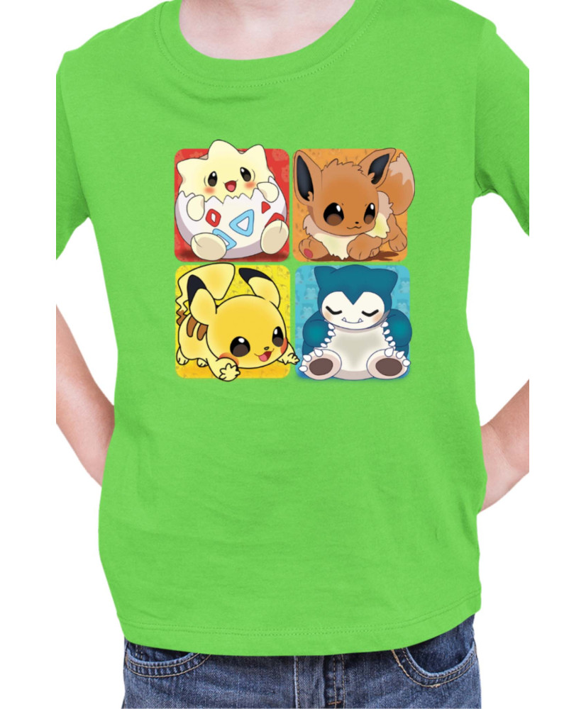 Детска Тениска Japan Manga Anime Comics Pokemon 08