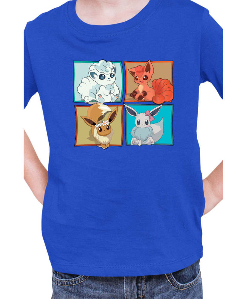 Детска Тениска Japan Manga Anime Comics Pokemon 09