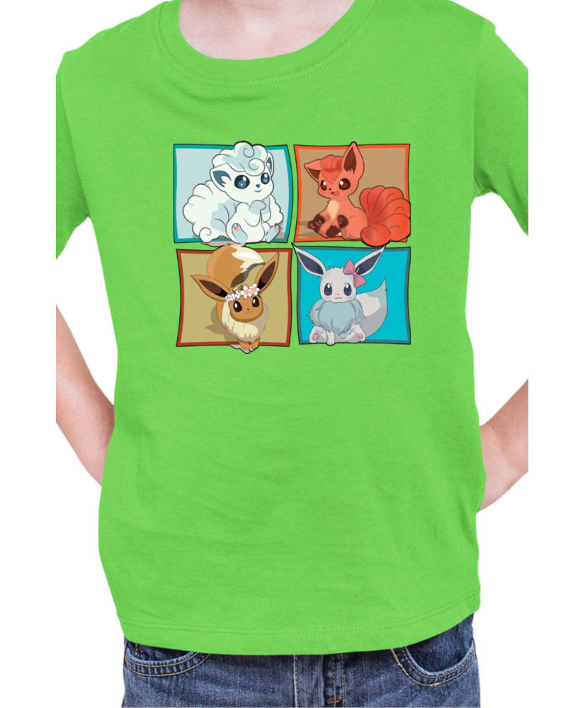Детска Тениска Japan Manga Anime Comics Pokemon 09