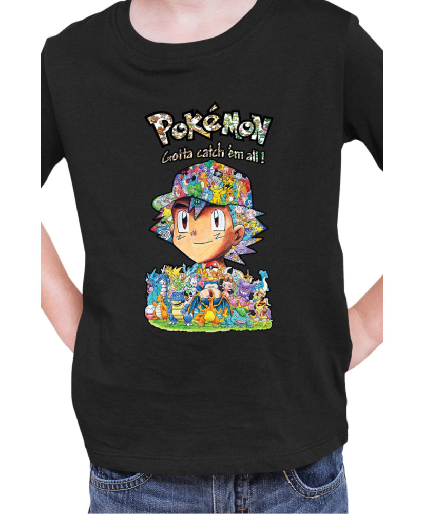 Детска Тениска Japan Manga Anime Comics Pokemon 10
