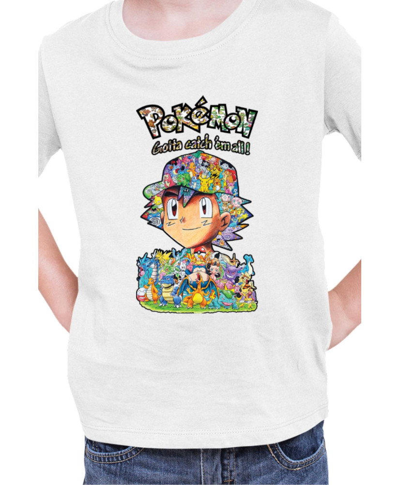 Детска Тениска Japan Manga Anime Comics Pokemon 10