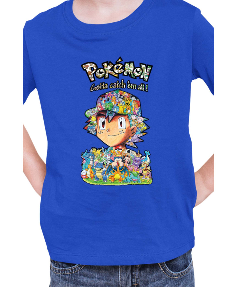 Детска Тениска Japan Manga Anime Comics Pokemon 10 Детска Тениска Japan Manga Anime Comics Pokemon 10