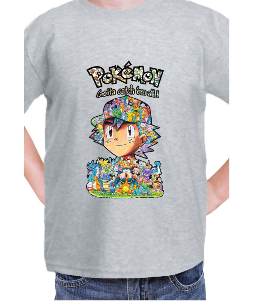 Детска Тениска Japan Manga Anime Comics Pokemon 10