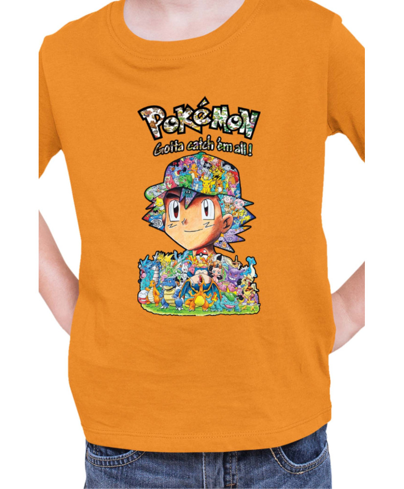 Детска Тениска Japan Manga Anime Comics Pokemon 10