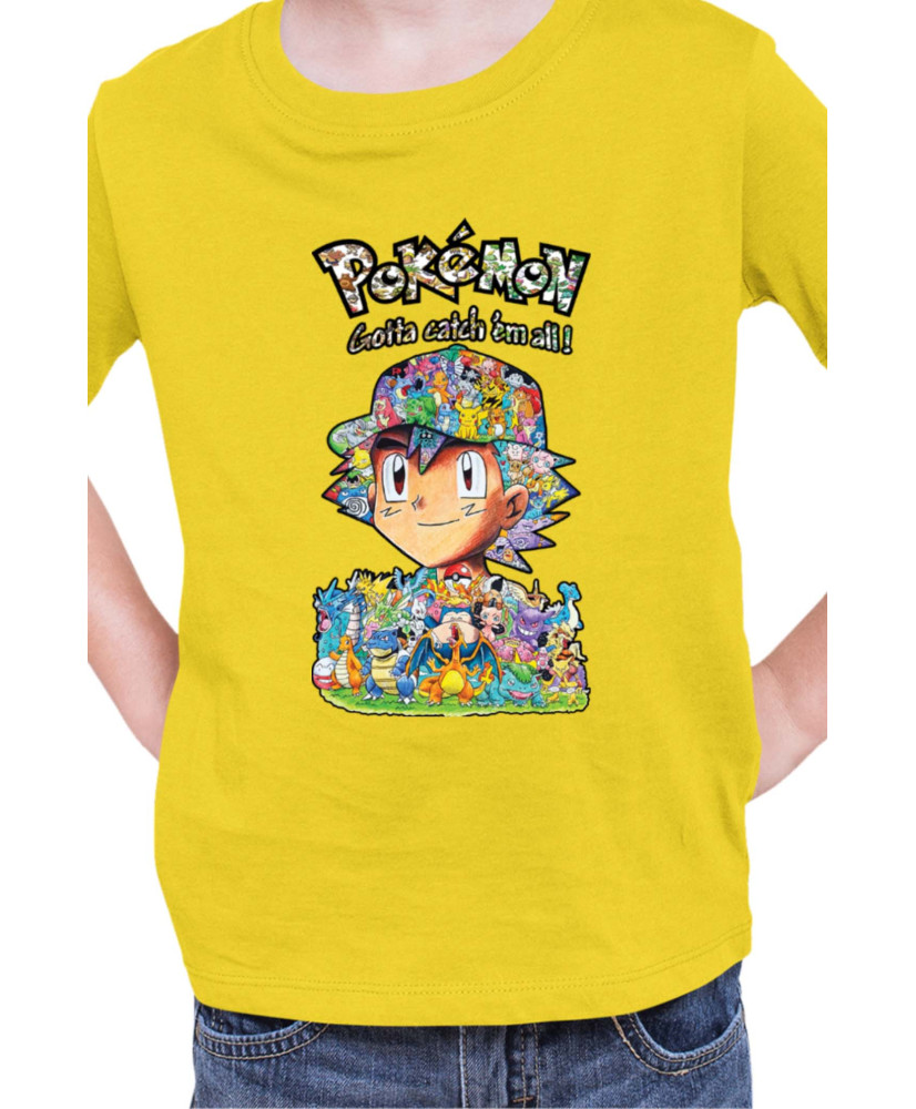 Детска Тениска Japan Manga Anime Comics Pokemon 10