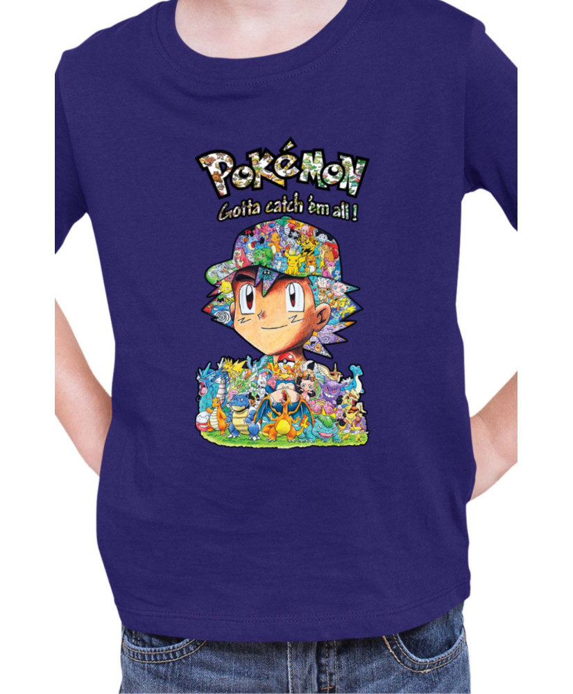 Детска Тениска Japan Manga Anime Comics Pokemon 10