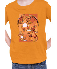 Детска Тениска Japan Manga Anime Comics Pokemon Charizard 02