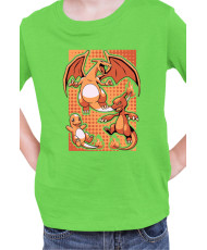 Детска Тениска Japan Manga Anime Comics Pokemon Charizard 02