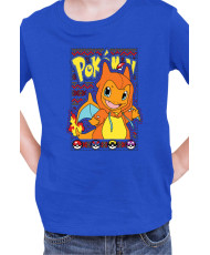 Детска Тениска Japan Manga Anime Comics Pokemon Charmander 01